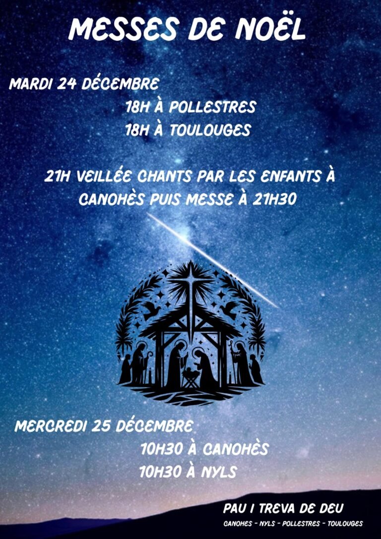 Messes de Noël 2024